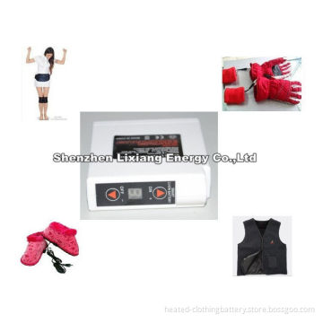 5200mah Lithium Heated Jacket Battery With Digital Display